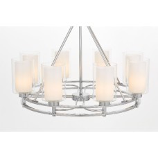 Подвесная люстра Lumina Deco Marietta LDP 8025-8 CHR+WT