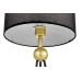 Настольная лампа Lumina Deco Belforte LDT 5527 GD+BK