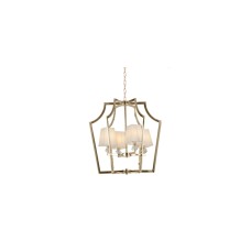 Подвесная люстра Lumina Deco Montero LDP 1249-4 GD+WT