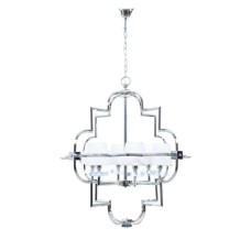 Подвесная люстра Lumina Deco Baltimore LDP 8020-6 CHR+WT