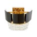 Настенный светильник Lumina Deco LDW 7045-2 BK+GD