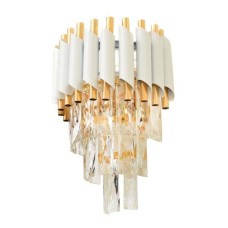 Настенный светильник Lumina Deco Funneli LDW 6003-2 WT+F.GD