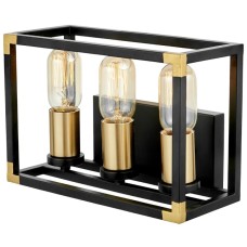 Бра Lumina Deco Waldorf LDW 1140-3 BK+MD