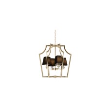 Подвесная люстра Lumina Deco Montero LDP 1249-4 GD+BK