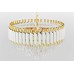 Подвесная люстра Lumina Deco Funneli LDP 6003-500 WT+F.GD