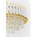 Подвесная люстра Lumina Deco Funneli LDP 6003-500 WT+F.GD