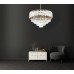 Подвесная люстра Lumina Deco Funneli LDP 6003-500 WT+F.GD