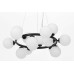 Подвесная люстра Lumina Deco Marsiada LDP 6033-15 BK