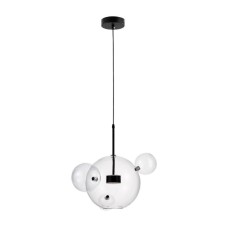Подвесной светодиодный светильник Lumina Deco Neroni LDP 6016-3+1 BK