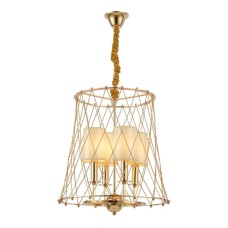 Подвесная люстра Lumina Deco Berton LDP 8013-4 F.GD