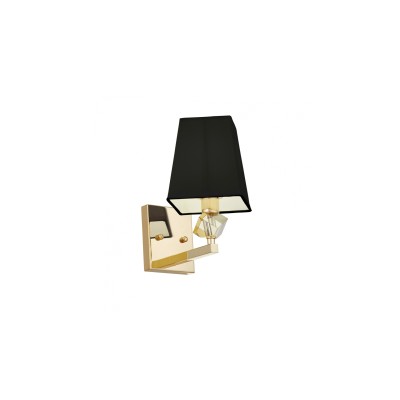 Бра Lumina Deco Montero LDW 1249-1 GD+BK