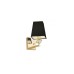 Бра Lumina Deco Montero LDW 1249-1 GD+BK