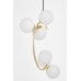 Подвесная люстра Lumina Deco Bonio LDP 7031-6 F.GD