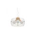 Подвесная люстра Lumina Deco Globo LDP 6018-400 PR+F.GD