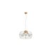 Подвесная люстра Lumina Deco Globo LDP 6018-400 PR+F.GD