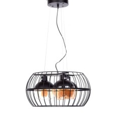 Подвесная люстра Lumina Deco Optis LDP 11765-3 BK