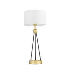 Настольная лампа Lumina Deco Belforte LDT 5527 GD+WT