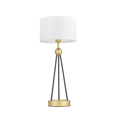 Настольная лампа Lumina Deco Belforte LDT 5527 GD+WT