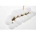Люстра на штанге Lumina Deco Marsiada LDP 6033-24 BK+GD