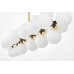Люстра на штанге Lumina Deco Marsiada LDP 6033-24 BK+GD