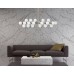 Люстра на штанге Lumina Deco Marsiada LDP 6033-24 BK+GD