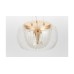 Подвесная люстра Lumina Deco Disposa LDP 7018-400 PR+F.GD