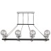 Подвесная люстра Lumina Deco LDP 9110-8-PR BK+CHR