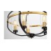 Подвесная люстра Lumina Deco Monterey LDP 1141-5 BK+MD