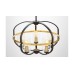 Подвесная люстра Lumina Deco Monterey LDP 1141-5 BK+MD