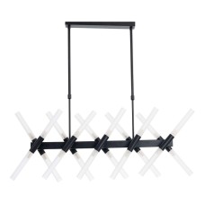 Подвесная люстра Lumina Deco Alford LDP 6036-20 BK