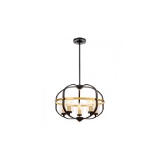 Подвесная люстра Lumina Deco Monterey LDP 1141-5 BK+MD
