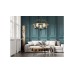 Подвесная люстра Lumina Deco Monterey LDP 1141-5 BK+MD