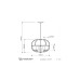 Подвесная люстра Lumina Deco Monterey LDP 1141-5 BK+MD