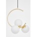 Подвесная люстра Lumina Deco Bonio LDP 7031-3 F.GD