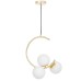 Подвесная люстра Lumina Deco Bonio LDP 7031-3 F.GD