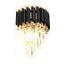 Настенный светильник Lumina Deco Funneli LDW 6003-2 BK+F.GD