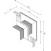 Коннектор угловой внутренний Lumker SY-LINK-INT-T2-WH 013617
