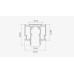 Шинопровод встраиваемый в натяжной потолок Lumker SY-LINK-IZI-2.5-WH 00-00023212