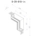 Коннектор угловой внутренний Lumker SY-LINK-INT-S1S-WH 013613