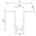 Шинопровод встраиваемый Lumker SY-LINK-20T2-2.5-BL 019296