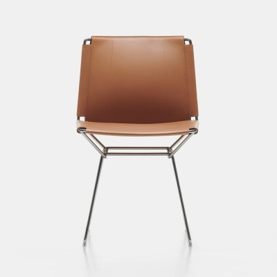 Стул MDF Italia Neil Leater Natural