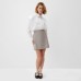 Блузка женская MINAKU: Casual Collection цвет белый, р-р 50