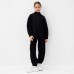 Брюки для девочки MINAKU: Casual Collection KIDS, цвет чёрный, рост 134 см