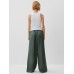 Брюки женские oversize MINAKU: MINAKU: Safari цвет зеленый, размер 44