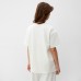 Футболка женская MINAKU OVERSIZE FIT: SPORTY & STYLISH цвет экрю, р-р 50
