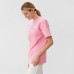 Футболка женская MINAKU OVERSIZE FIT: SPORTY & STYLISH цвет светло-розовый, р-р 42