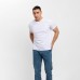 Футболка мужская MINAKU REGULAR FIT: цвет белый, р-р 52