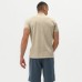 Футболка (поло) мужская MINAKU REGULAR FIT: цвет бежевый, р-р 42