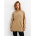 Футболка с длин. рукавом женский MINAKU: One Most Brand, цвет коричневый, ONESIZE