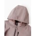 Комбинезон демисезонный для девочек MINAKU из Softshell на флисе, непромокаемый, бежевый, рост 92 см